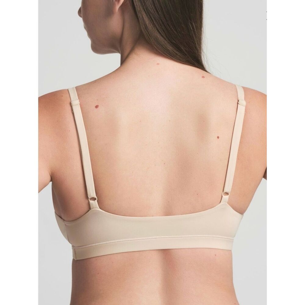 Skims Fits Everybody Triangle Bralette Sand (Beige/Nude) Medium - Picture 3 of 6